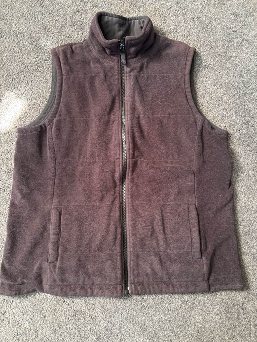 Lands End fleece vest